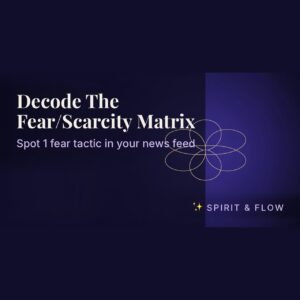 Decode The Fear/Scarcity Matrix