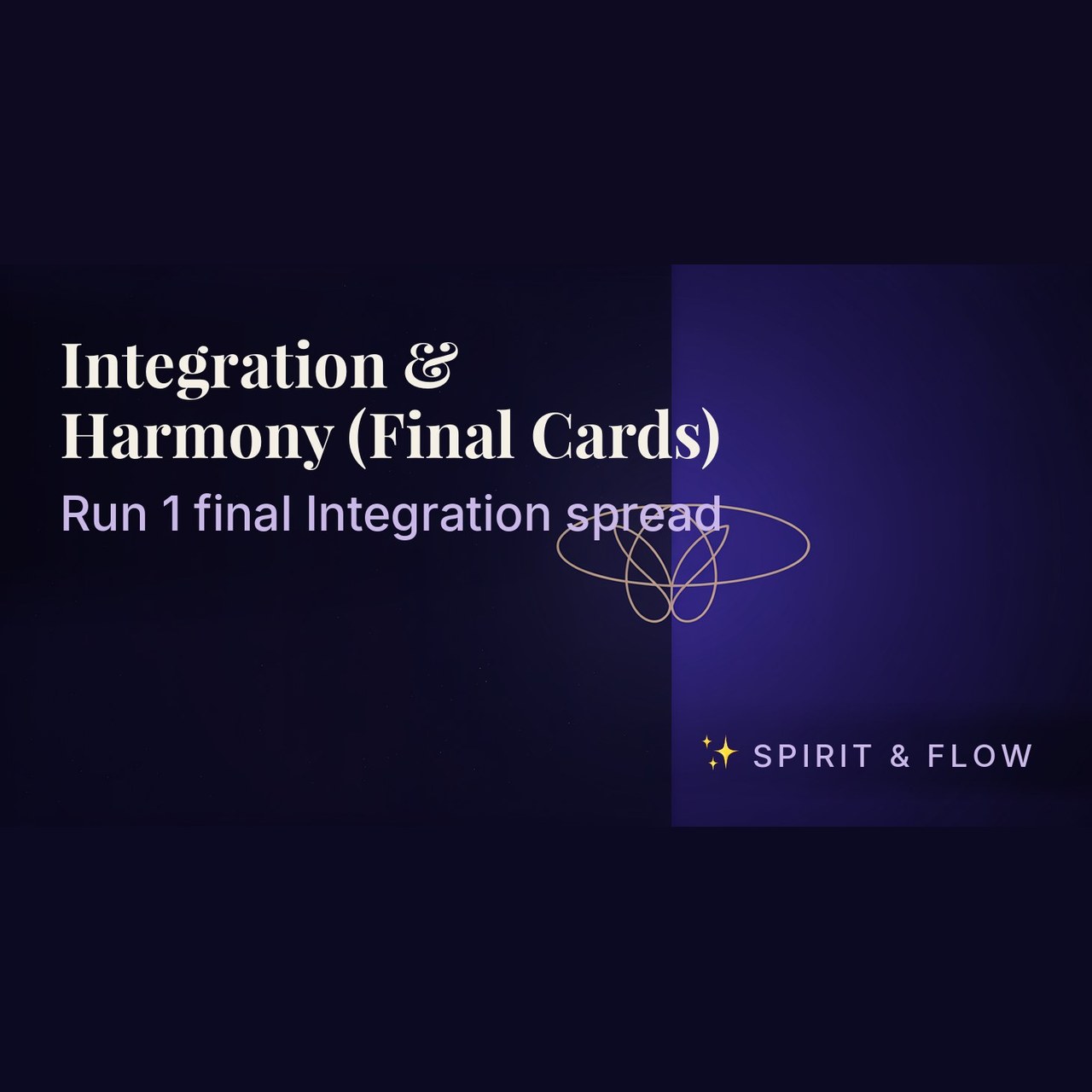course integration harmony final cards