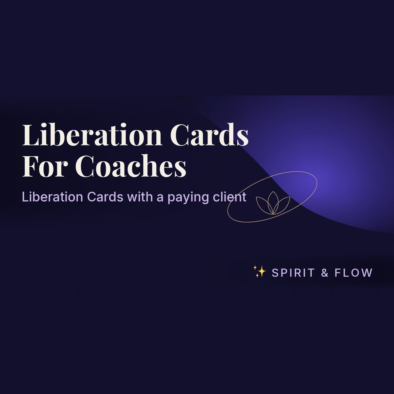 course liberation cards for coaches