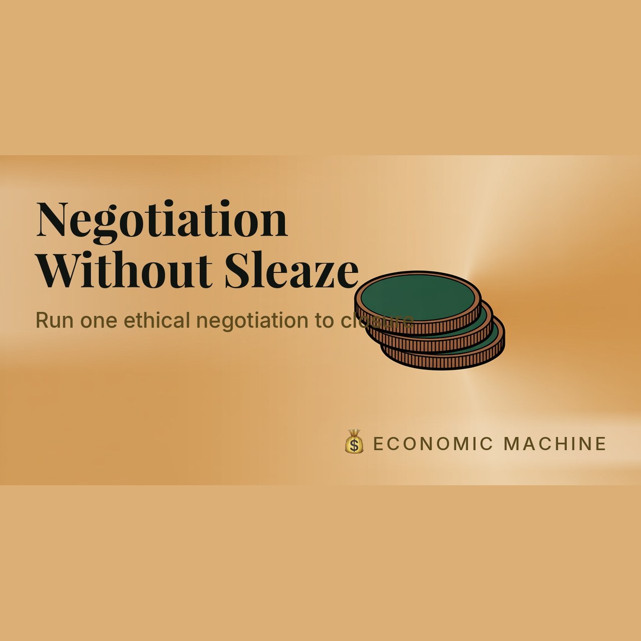 course negotiation without sleaze