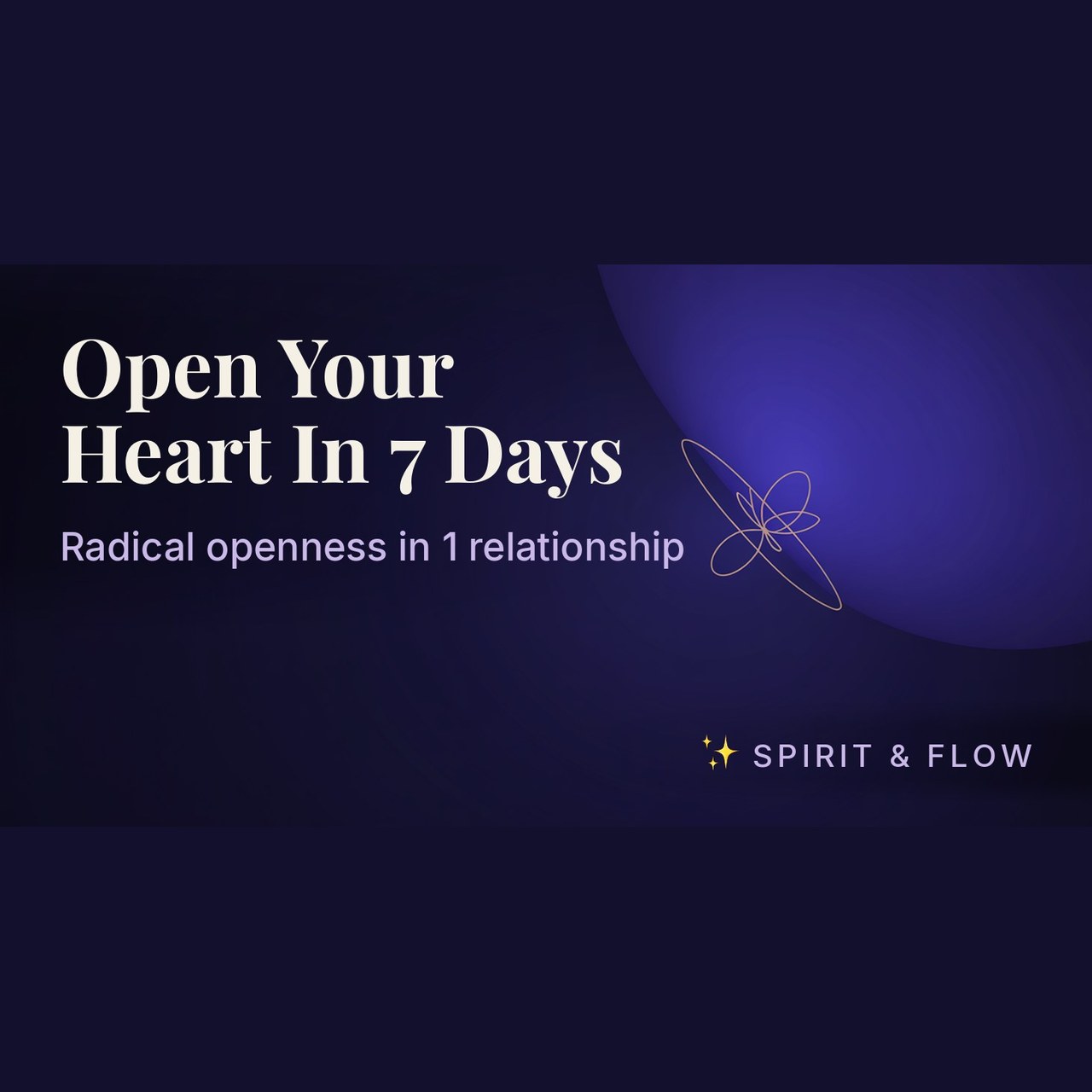 course open your heart in 7 days