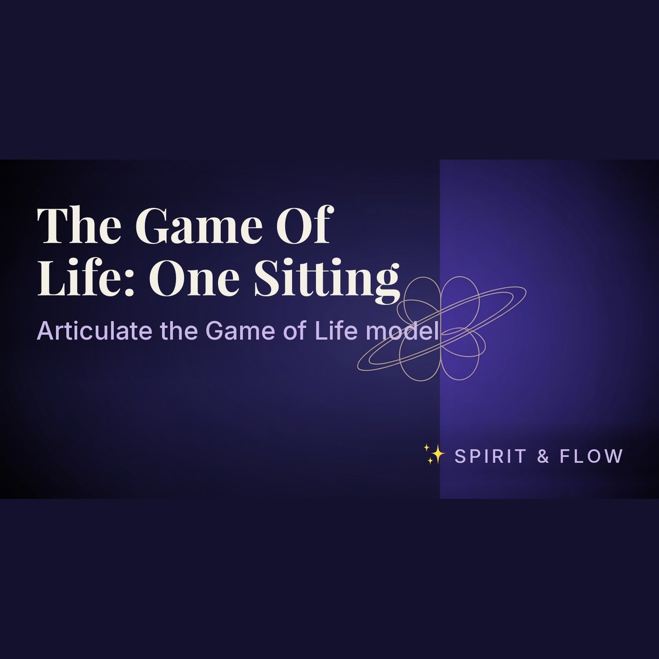 course the game of life one sitting