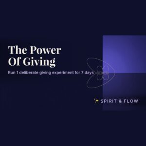 The Power Of Giving